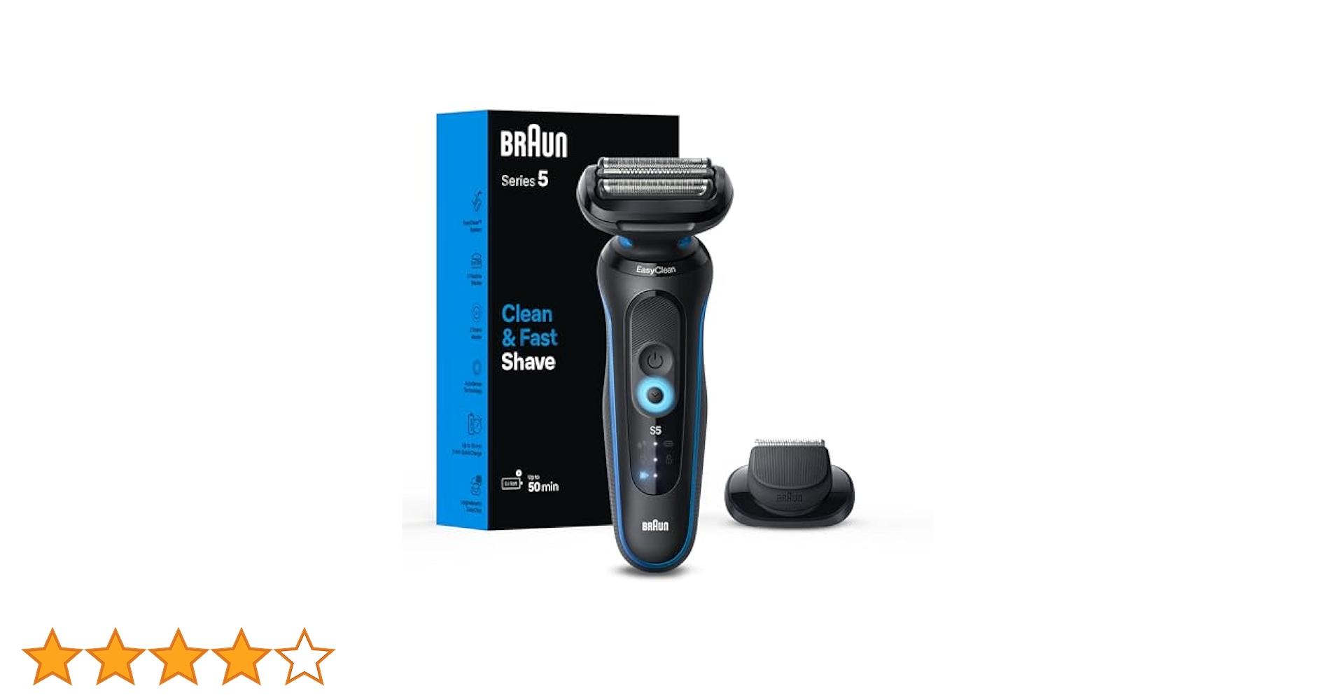 Amazon | ブラウン メンズ電気シェーバー シリーズ5 5118s 防水